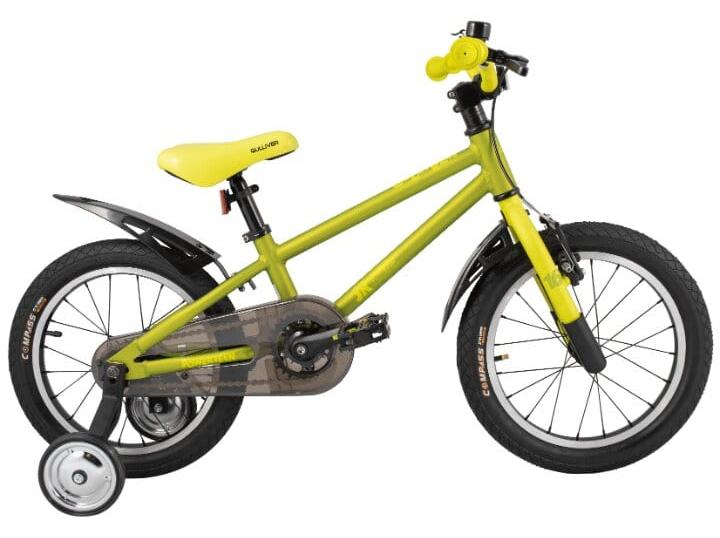 Детский велосипед Tech Team Gulliver 16" 2020 (зеленый)