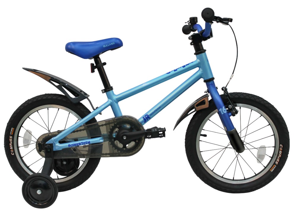 Детский велосипед Tech Team Gulliver 16" 2020 (синий)