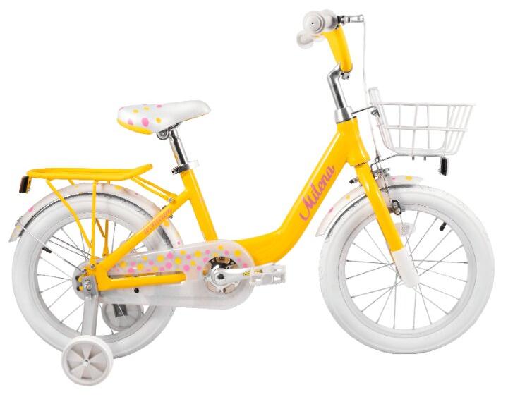 Детский велосипед Tech Team Milena 20" 2020 (желтый)
