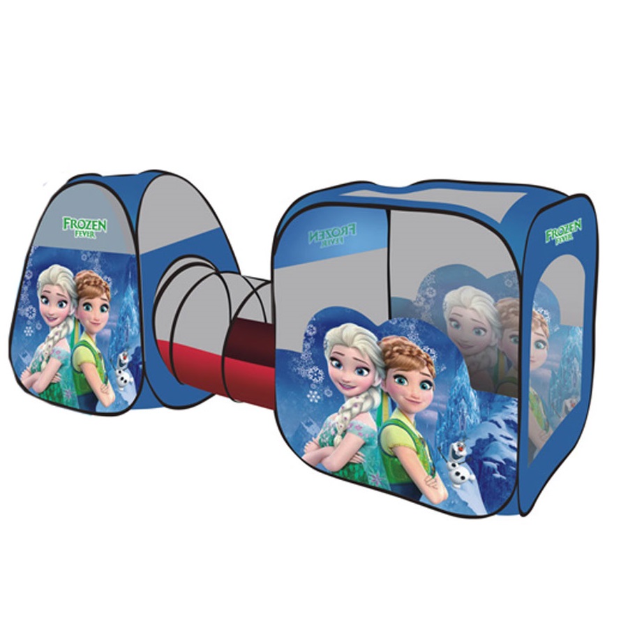 Палатка детская игровая с туннелем "Холодное сердце" (SG7015FZ-B)