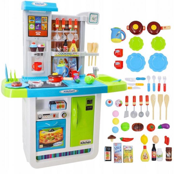Кухня детская WD-B23 с водой и аксессуарами, 46 предметов
